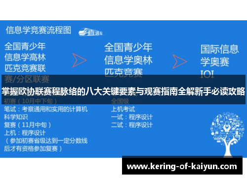 掌握欧协联赛程脉络的八大关键要素与观赛指南全解新手必读攻略
